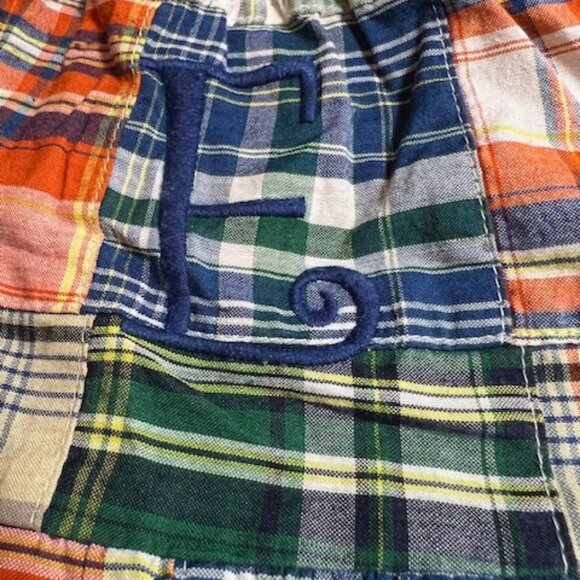 Kelly’s Kid Plaid Dress (Monogram E), Sz 3/4 - Picture 4 of 4
